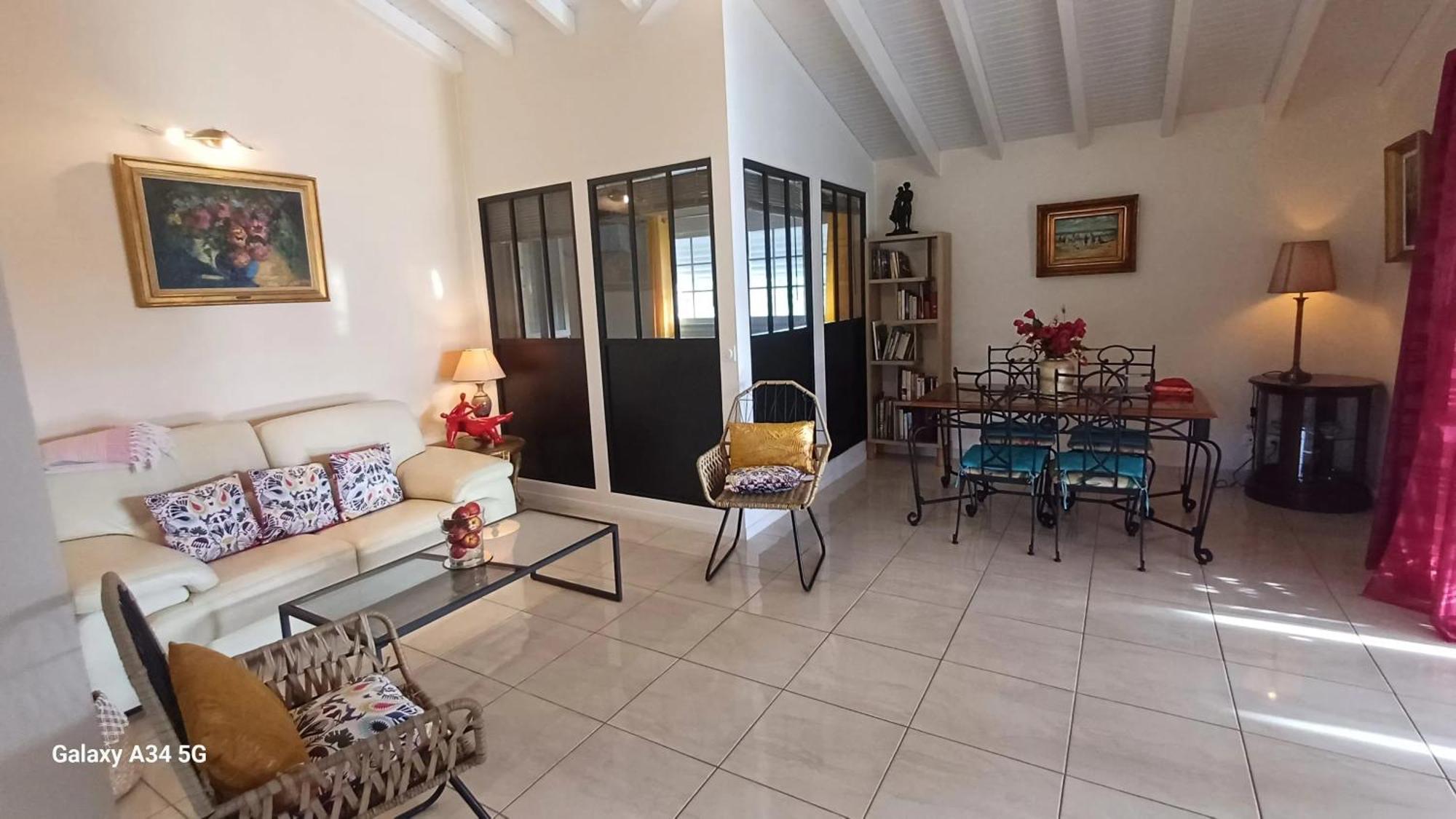 Villa Elegante A Saint Francois Avec Piscine Privee Toute L'Annee エクステリア 写真