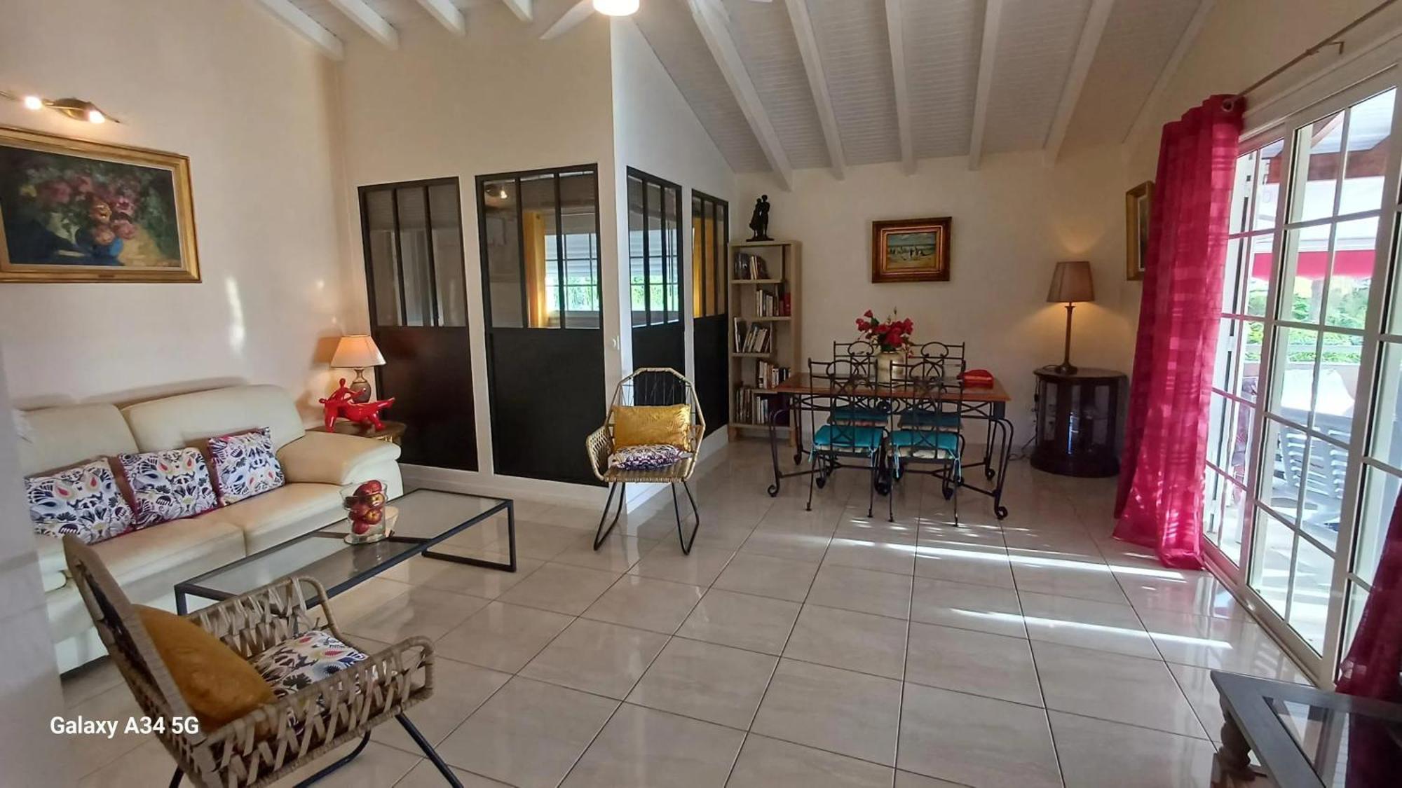 Villa Elegante A Saint Francois Avec Piscine Privee Toute L'Annee エクステリア 写真
