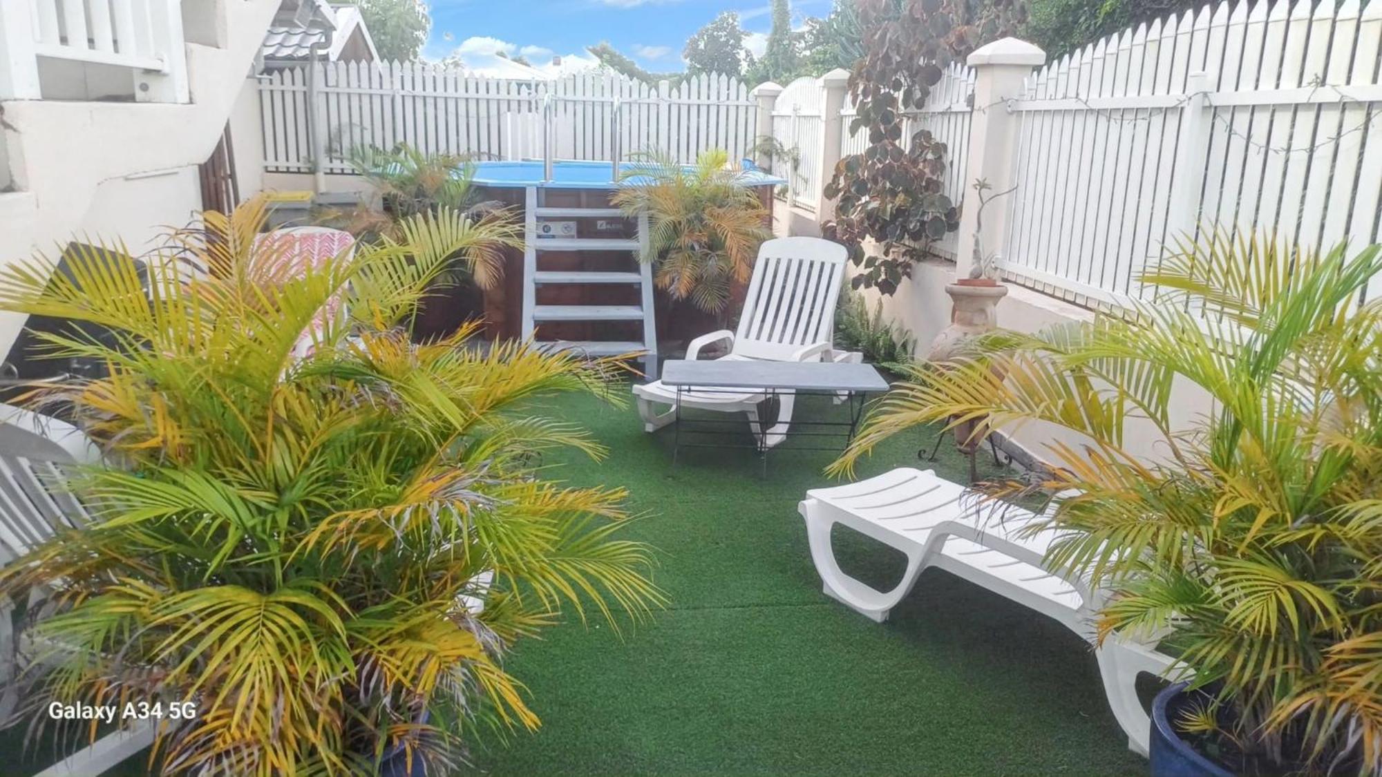 Villa Elegante A Saint Francois Avec Piscine Privee Toute L'Annee エクステリア 写真